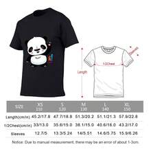 1pc Fun Pizza & Chicken Nuggets Lover T-Shirt, Boys' Summer Casual Crew Neck Tee, 100_ Cotton Knit F Vintage Shirts Graphic Tees Men Camisas Para Hombre Funny Shirts Printed & Shipped In USA - 黑色 - 查看 3