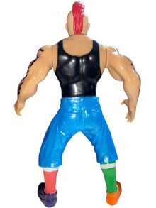 MUÑECO LUCHADOR MEXICANO PAGANO FIGURA ARTICULADA 18 CM FIGURA DE ACCIÓN - Negro - Ver 5