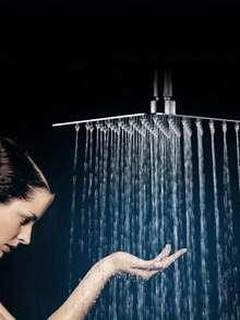 Đầu vòi sen tắm mưa áp lực cao bằng thép không gỉ, đầu vòi sen xoay gắn tường, thiết kế siêu mỏng tiết kiệm nước, lưu lượng nước cao, gắn tường, bề mặt được đánh bóng, dễ dàng lắp đặt trên tường và trần nhà. Hệ thống vòi sen phòng tắm hiện đại, mang đến trải nghiệm như ở spa. Lý tưởng cho phòng tắm gia đình, khách sạn, căn hộ và xe RV. Phụ kiện phòng tắm hiện đại và phong cách. Nâng cấp phòng tắm của bạn để có trải nghiệm tắm thư giãn. Một món quà lý tưởng cho gia đình và bạn bè. - Nhiều màu - Xem 6