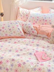 2 件 Ditsy Floral 柔软枕套，粉色，适合单人床、双人床、大号床、特大号床 - 彩色 - 查看 8