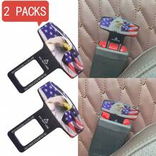 Universal Car Seat Belt Buckle Booster (2-Pack)   Seat Belt Extension Buckles With Child Seat Extender Insert And Pet Seat Insert - Easier Buckling -Reinforced Protective Layer. An Exquisite Gift.