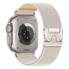 Elastic Sport Bands Compatible With Apple Watch Ultra1/2 Bands 49mm 46mm 45mm 44mm 42mm 41mm 40mm 38mm Men Women,Parachute Buckle Stretchy Nylon Wide Strap Wristband Compatible With IWatch Series 11 10 9 8 7 6 5 4 3 SE 2 1