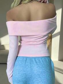 Women Blouses - Dusty Pink - View 2