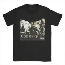 Men Women's Godsmack Awake Album 2000 T Shirts Cotton Clothing Leisure Short Sleeve O Neck Tees 4XL 5XL T-Shirts - 黑色 - 查看 1