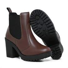 Women Ankle Boots & Booties - 巧克力棕 - 查看 5