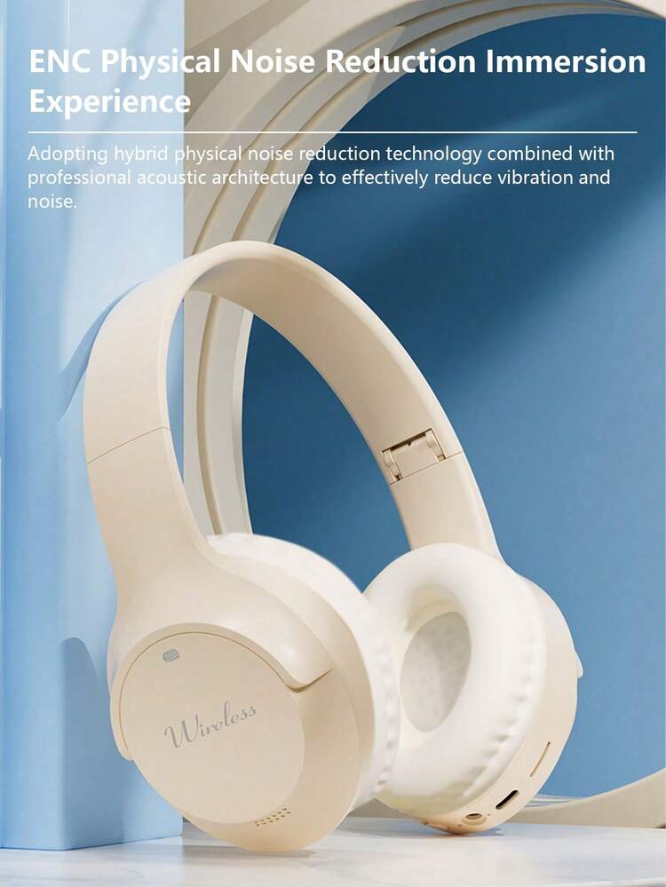 Audífonos Inalámbricos Con Larga Duración De Batería, Adecuados Para Juegos Y Música - Beis - Añade 6