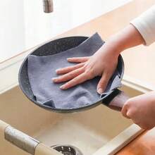 XFHSZ 30-Piece Super Absorbent & Rust-Resistant Microfiber Cleaning Cloth Set, Multi-Purpose Kitchen Heavy Grease Removal Cloths, Powerful Stain Removal Without Residue, Washable & Reusable, Lint-Free & Fuzz-Free, Non-Scratching On Kitchenware Surfaces, Wet & Dry Dual-Use Cleaning Roll Towels, Suitable For Living Room, Bathroom, Glass & Furniture Cleaning, Time-Saving & Labor-Saving Holiday Cleaning Essential, Cost-Effective Must-Have Household Cleaning Kit, Top Choice For Christmas Deep Cleaning Stock-Up - 粉色 - 查看 7