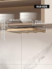 1 件多功能橱柜整理架、厨房锅盖和砧板架、办公桌储物架