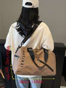 Borsa fitness piccola unisex Sanrio, borsa da viaggio all'aperto, borsa con scomparti asciutto e bagnato con chiusura lampo, borsa a tracolla aderente, borsa per mamme per viaggi di lavoro e shopping, borsa per fitness e accessori scolastici