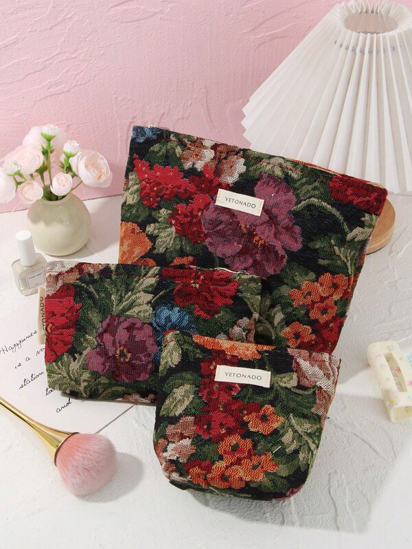 1 PC/Set Colorful Iris Handbag On Black Background Make Up Bag, Fashionable And Casual Large Capacity Portable Zipper Makeup Bags, Travel And Vacation Essentials Cosmetic Bags For Sanitary Napkins, Pouch Pads, Wired Earphones, Earpods, Headphones, Charger, Lipsticks, Cosmetics, Perfume, Skin Care And Beauty Products, Home Decor, School Girls, Keys, Holiday Gifts Bag, Makeup Bag, Toiletry Bag, Desk Organiser, Make Up Bag, Bag, Make Up Pouch, Travel Essentials, Makeup Bags, Small Makeup Bag,Makeup Pouch,Cosmetic Bag,Travel Essential,Large Capacity,Large Makeup Bag,Christmas Gifts,Pouch,Travel,Gifts For Women,Women's Necessaire,Travel Essential,Pouch,Clutch / Small Handbag,Necessaire,Makeup Organizer,Makeup Organize,Pouch,Brush Holder,Mini Pouch,Large Capacity Pouch