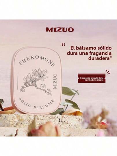 10g Perfumes de Feromonas sólidos portátiles para mujeres y hombres, bálsamos sólidos refrescantes y duraderos