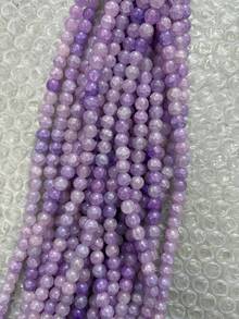 100pcs 8mm Simulated Jade Natural Stones, Agate, Color-Dyed Non-Fading Beads, Supplies For DIY Jewelry Making Such As Bracelets, Keychains, Necklaces, Crafts Decorations, Rich Colors To Inspire Your Creations - Multicolor - View 23