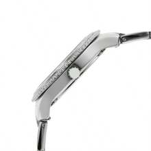 Fossil Fossil Stella Sport Elegant Women's Quartz Stainless Steel Watch ES5108, Round Silver Dial With Day Display, Casual Wristwatch For Daily Clothing Decor, Birthday Gift For Her