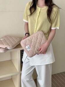 蝴蝶结笔记本电脑内袋适用于 iPad/ 10/11 英寸、13/14 英寸、15/15.6 英寸，可爱笔记本电脑包 - 彩色 - 查看 10