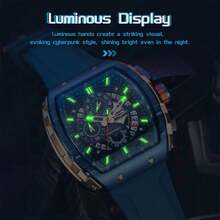 SKMEI Business Men'S Watch Exquisite Hollow Strap Ladies Quartz Watch Automatic Date Women'S Watch Men'S And Women'S Watch Sports Watch Men'S Gift Women'S Gift - 黑色 - 查看 8