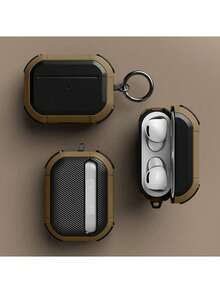 Locking Protective Case With Security Lock, Suitable For Pro 1/2/3, Also Fits Pro 2/2nd Gen, Shock-Proof Protection - Brown - View 1