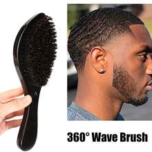 sevich 男士360°波浪梳 - 专业硬毛梳，采用加固猪鬃/尼龙刷毛和ABS手柄 - 完美适用于波浪造型、打理和日常护理 - 男士理想礼物（圣诞节、父亲节），美发工具，美发用品，旅行必备，旅行，理发师，发型师，理发配件，情人节，美发用品，发型师，理发店，沙龙，度假必备，美发产品，理发店，情人节礼物，女士旅行必备，发型师工具 - 彩色 - 查看 9
