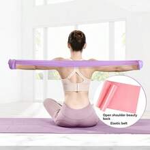 lyanxinlei Dây kháng lực vai dành cho nữ - Dây kháng lực chống trượt cho mông (36lbs) - Dây tập squat/kích hoạt cơ mông tại nhà - Nhiều màu - Xem 3