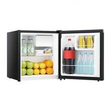 FRIGOBAR HISENSE 1.6 PIES CUBICOS NEGRO RR16D6ABX1 - Tipo de Enchufe A USA (110-127V) - Ver 4