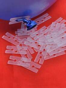 50pcs Decorative Balloon Rings Buckles, Balloon Arch Buckles, Clip Connector For Balloons,Christmas
