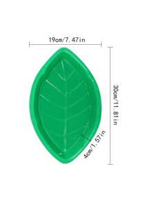 4/6/8 Stück Palmblatt Hawaii Stil wiederverwendbare Snack Schalen, Kekse, Chips, Süßigkeiten für Dschungel Insel Themen Party Dekorationen Platten