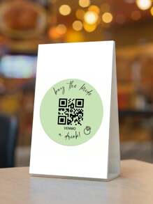 Benutzerdefinierte Text Aufkleber, Benutzerdefinierte QR-Code Verpackungsaufkleber, QR-Code Aufkleber, Geschäftslogo Aufkleber, Kleinunternehmen Aufkleber, QR-Code Etiketten. Benutzerdefinierte QR-Code Aufkleber, Party- und Hochzeitsartikel, Schulmaterial, Rückkehr zur Schule