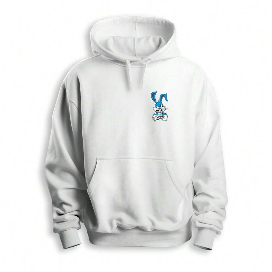 244 Street Grade Family Sweatshirt Motorcycle And Bike Streetwear Hooded Top - trắng - Xem 1