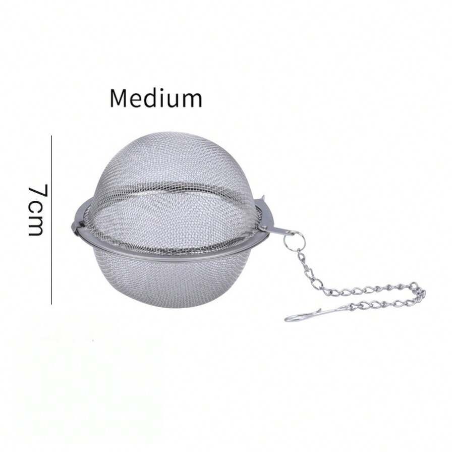 Filtre à thé ménager en acier inoxydable 304, lot de 5, taille moyenne