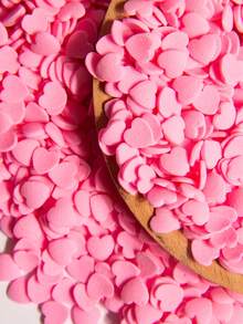 3.52oz/100g Vibrant Multicolour Cake Sprinkles Cake Decoration Heart Shape, Circle Shape,Baking Decorations For Wedding Desserts, Ice-Cream,Lollipop,Donuts & Pastry Decorating Supplies,For Decoration Only - Multicolor - View 25