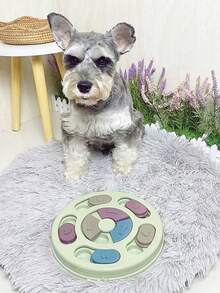 1pc Pet Feeder, Pet Intelligent Feeding Toy, Dog Puzzle Toy, Cat & Dog Hide Food Feeder, Cat & Dog Food Seeking Bowl, Pet Training Toy, Dog Interactive Food Bowl, Dog Foraging Bowl, Pet Food Bowl, Pet Food Partition Game Plate, Pet Anti-Choking Bowl, Pet Supplies, Dog Puzzle Toy For Boredom, Puppy Intelligence Training Game Feeder, Cat & Dog Foraging Toy, Pet Entertainment Toy (For Pet Use Only) - Blue - View 10