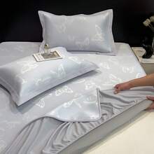 Cooling Mattress Pads - Yefan Pink PE Fitted Sheet - View 3