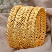 1pc Middle Eastern Style Luxury Bride Open Bangle Bracelet, Elegant Women Jewelry, Southeast Asia Accessories