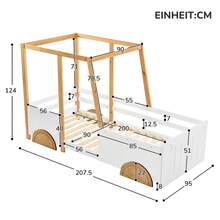 Kids Bed Frames, Headboards & Footboards - White - View 7