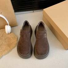 Women Loafers Shoes - Camel - View 5