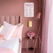 Room Decor Aesthetic A Few Daily Affirmations Motivational Wall Art Tin Metal Sign Pink Butterfly Wall Home Coffee Room Office Decor Gifts 8X12 Inches - A Few Daily Affirmations - 查看 10