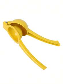 1 件装柠檬榨汁器手动水果榨汁机家用厨房榨汁工具柠檬榨汁器 - 黃色 - 查看 3