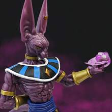 bandai 1 pieza Figura de anime Z Beerus Dios Destructor Figura de acción coleccionable - Morado - Ver 8