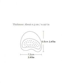 1-5 Pairs Of High Heels Forefoot Stickers, Soft Shock Absorbing Sweat Absorbent Anti-Slip Summer Sandals Invisible Self-Adhesive Anti-Slip Forefoot Pads For Women's High Heels And Men's Sneakers