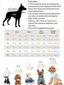 狗狗背心熊图案，防掉毛，可机洗，春夏宠物服装，适合中小型犬和猫，8种颜色可选