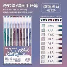 6pcs/9pcs Set Gradient Color Pens/Highlighters By Langer, 0.5mm Tip, Transparent Barrel, Suitable For Drawing, Marking, Student Notes, Handbook Making, Office, School Supplies, Back To School Season - Multicolor - View 32