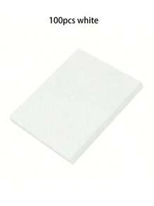 100PCS Nail Dust Collector Filter Paper Disposable Nail Dust Filters For Nail Dust Collector Machine Portable Non Woven Nail Paper Suitable For Professional Nail Salon Nail Supplies Accessories