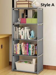 1个节省空间的便携式立方体衣柜收纳架，多功能独立式衣柜，书架，适用于家庭、办公室、宿舍、卧室、客厅，用途广泛，是节日/情人节/儿童礼物的理想之选。 - 彩色 - 查看 11