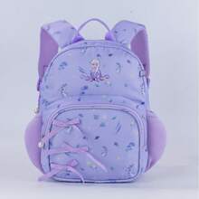 Disney 冰雪奇缘艾莎公主小书包可爱卡通手提轻便学生背包卡通书包动漫幼儿园书包书包