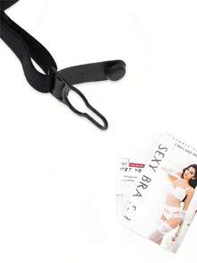 Women's Sexy And Comfortable Daily Fashion Garter - Black - View 6