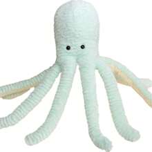 潮汐海洋毛绒玩具，柔软蓬松的毛绒动物，小丑鱼/鲨鱼/章鱼/龙虾/海龟，非常适合房间装饰、汽车配件、教室展示、儿童生日礼物、万圣节、感恩节和圣诞节礼物。