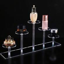 1PC Acrylic Round Display Stand Transparent Action Figure Display Stand Cosmetics Perfume Small Acrylic Display Stand Jewelry Watch Display Stand - Clear - View 10