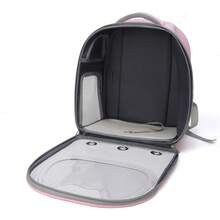 Zaino Pet Space Capsule, adatto a gatti e cuccioli di piccola e media taglia, con spallacci trasparenti, traspiranti e resistenti al calore, ideale per viaggi, escursioni e campeggio (verde)