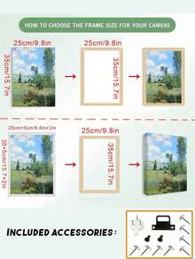 SURELIFE 1 套木框 DIY 30x40 40x60cm 50x70cm 用于帆布油画松木框架、墙艺画、钻石画框、榫卯木条、加厚笔触、拉伸丝绸框架、练习、木制内框客厅卧室家居装饰 - 松木 - 查看 13
