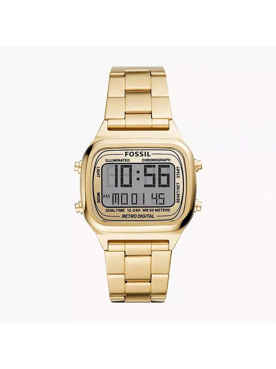 Fossil ساعة رجاليّة بوظائف متعدّدة من فوسيل، كرونو...