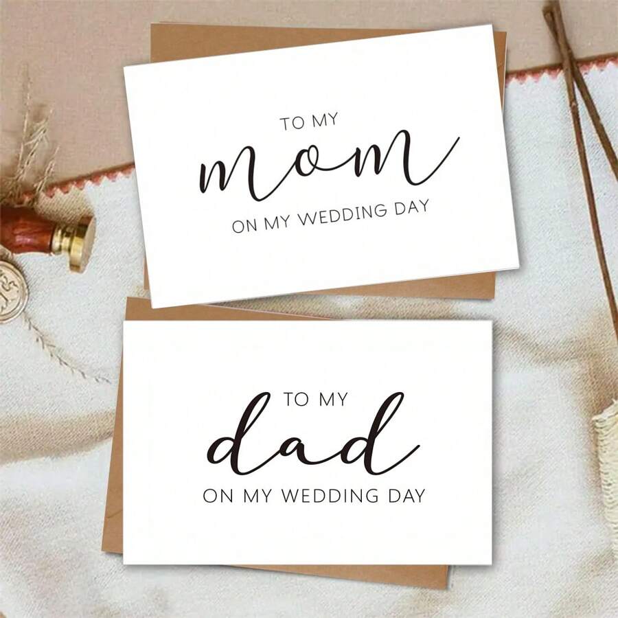 To My Mom On My Wedding Day Card, Wedding Day Card To Mum, Card For Mom On My Wedding Day